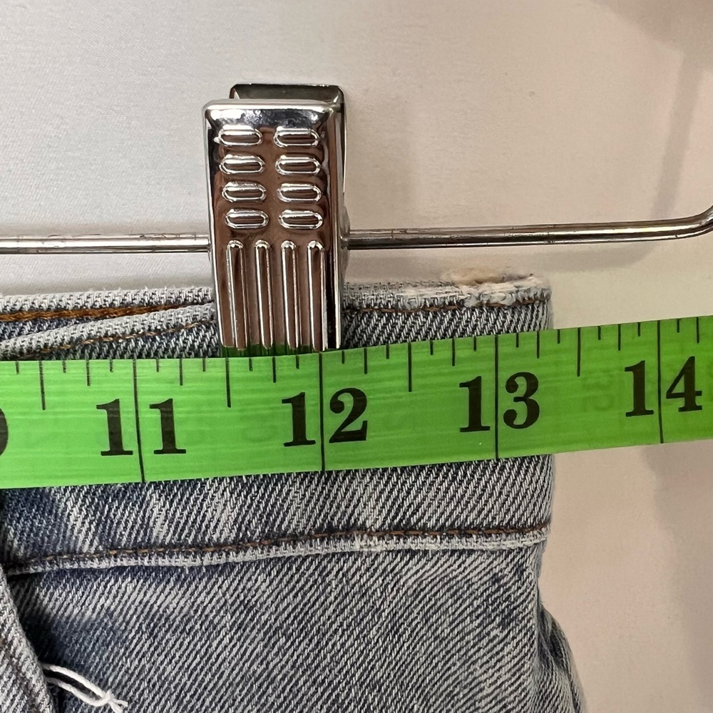 NEW / Madewell 11" High-Rise Flare Jeans - Picture 4 of 5